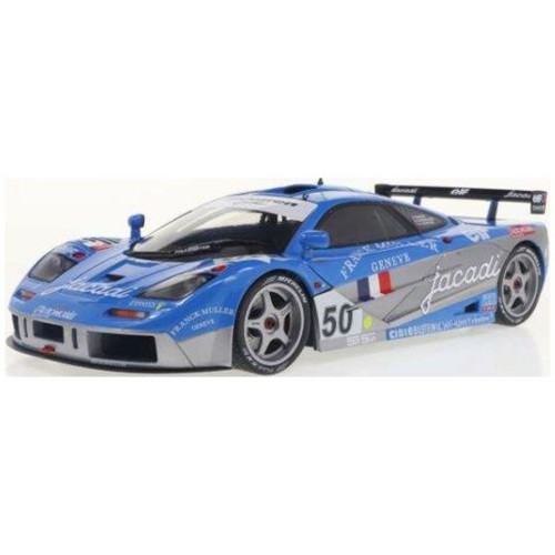 SOL1804109 - 1/18 MCLAREN F1 GTR SHORT TAIL BLUE NO.50 GIROUX GROUILLARD/DELETRAZ 24H LE MANS 1995