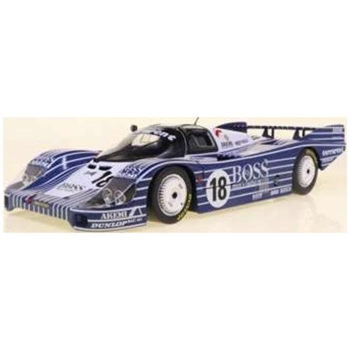 SOL1805507 - 1/18 PORSCHE 956LH BLACK NO.18 LAESSIG PLANKERHORN/WILSON 24H LE MANS 1983