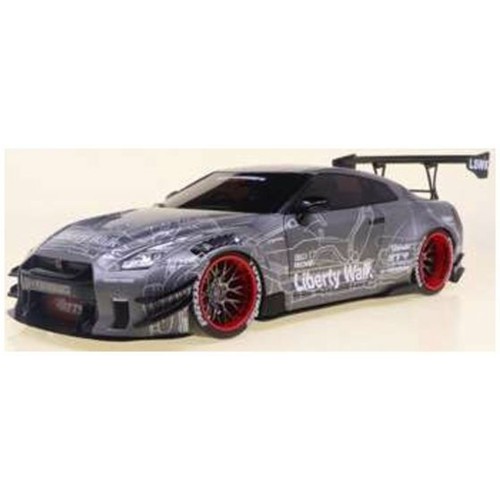 SOL1805810 - 1/18 NISSAN GT-R (R35) W/LIBERTY WALK BODY KIT 2.0 BLACK 2020