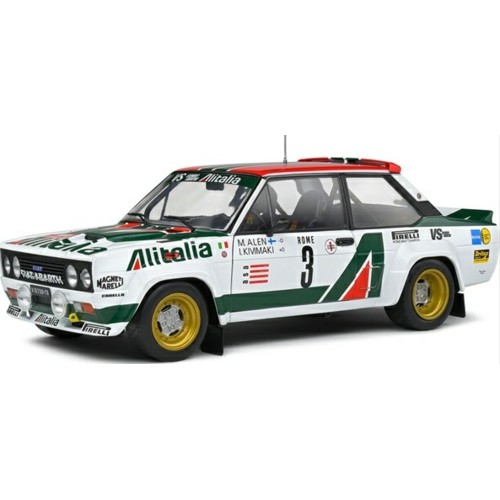 SOL1806005 - 1/18 FIAT 131 ABARTH WHITE RALLYE MONTE CARLO 1979