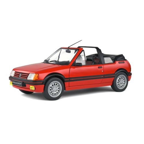 SOL1806201 - 1/18 1989 PEUGEOT 205 CTI MK1 CABRIO - RED