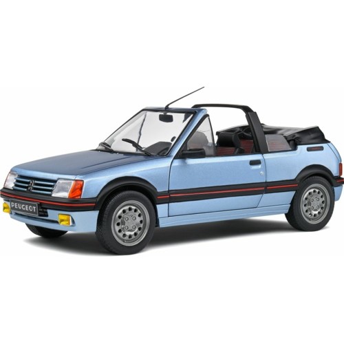 SOL1806203 - 1/18 1989 PEUGEOT 205 CTI MK1 CABRIO - METALLIC BLUE