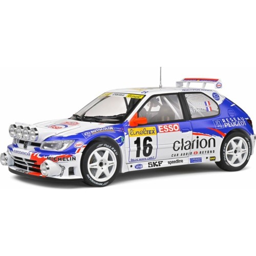 SOL1808303 - 1/18 PEUGEOT 306 MAXI - 1992 MONTE CARLO RALLY NIGHT STAGE VERSION