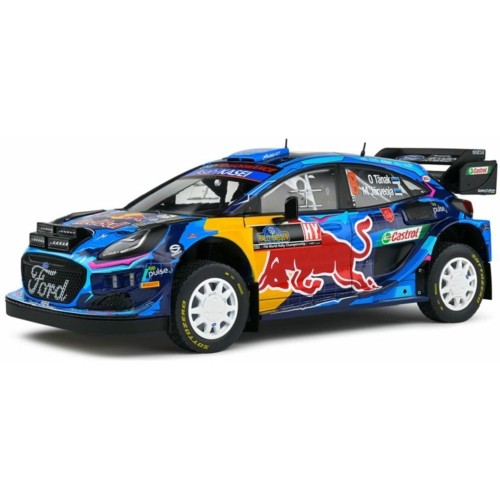 SOL1809503 - 1/18 FORD PUMA RALLY1 HYBRID BLUENO.8 TANAK RALLY SUEDE 2023