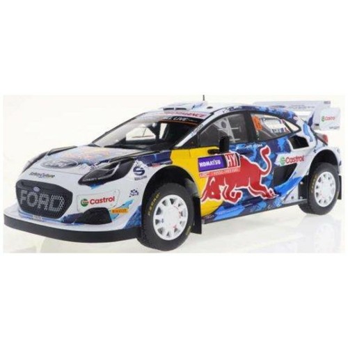 SOL1809504 - 1/18 FORD PUMA RALLY 1 WHITE NO.16 FOURMAUX CORIA RALLY SWEDEN 2024