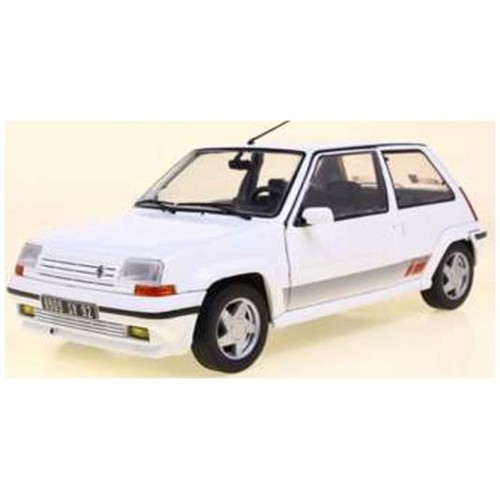 SOL1810002 - 1/18 RENAULT 5 GT TURBO MK2 WHITE 1989