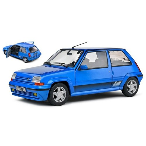 SOL1810003 - 1/18 RENAULT 5 GT TURBO MK2 BLUE 1989