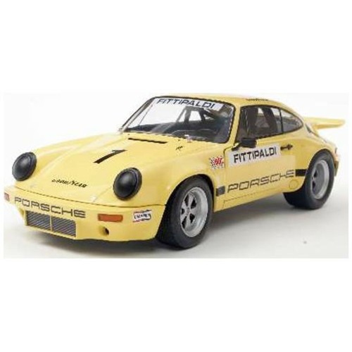 SOL1810703 - 1/18 PORSCHE 911 IROC YELLOW NO.1 FITIIPALDI 1974