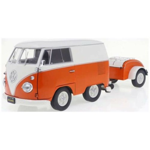 SOL1810902 - 1/18 KOOL KOMBI ORANGE 1950