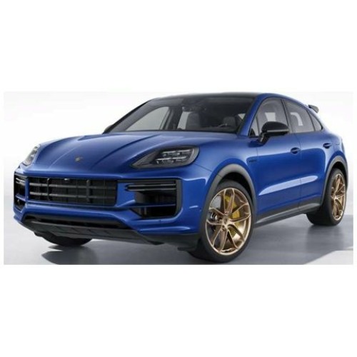 SOL1811903 - 1/18 PORSCHE CAYENNE COUPE GT TURBO NOGARO BLUE METALLIC 2024