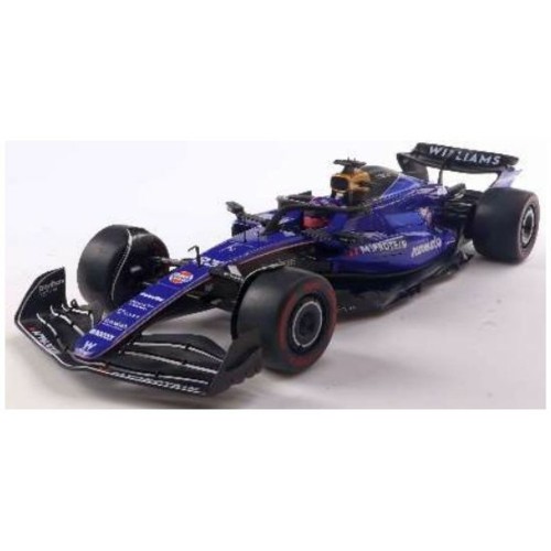 SOL1814401 - 1/18 WILLIAMS F1 TEAM FW46 BLUE A.ALBON SAUDI ARABIA GP 2024