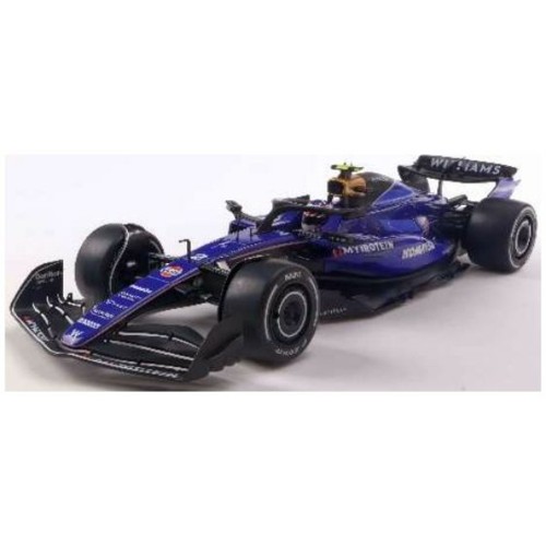 SOL1814402 - 1/18 WILLIAMS F1 TEAM FW46 BLUE L.SARGEANT SAUDI ARABIA GP 2024