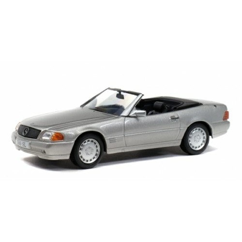 SOL4304000 - 1/43 1989 MERCEDES BENZ 500SL - SILVER