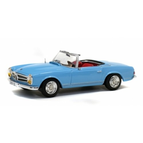 SOL4304600 - 1/43 1963 MERCEDES BENZ 500SL 230SL - BLUE