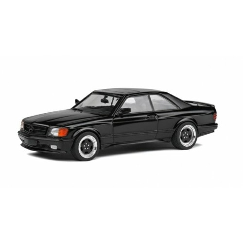 SOL4310901 - 1/43 1990 MERCEDES BENZ 560 SEC AMG WIDE BODY - BLACK UNI