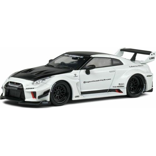 SOL4311203 - 1/43 NISSAN GTR R35 LB SILHOUETTE - WHITE/BLACK