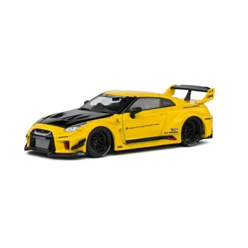 SOL4311206 - 1/43 NISSAN GTR35 LBWK SILHOUETTE YELLOW 2019