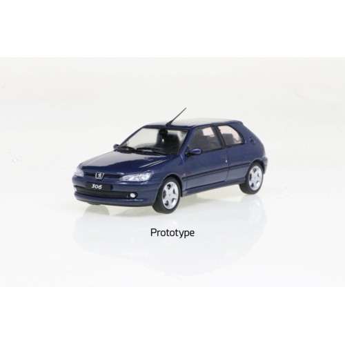 SOL4311401 - 1/43 1994 PEUGEOT 306 S16 - BLUE METALLIC