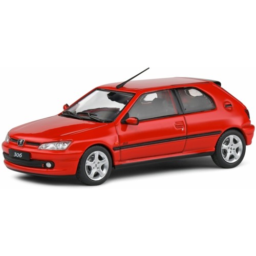 SOL4311403 - 1/43 PEUGEOT 306 GTI S16 RED 2002