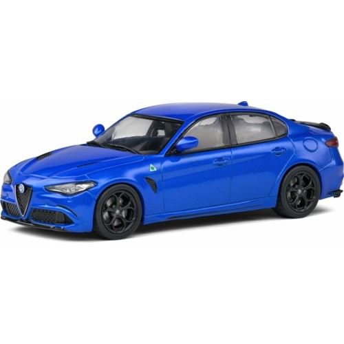 SOL4313104 - 1/43 ALFA ROMEO GIULIA QUADRIFOGLIO - BLUE