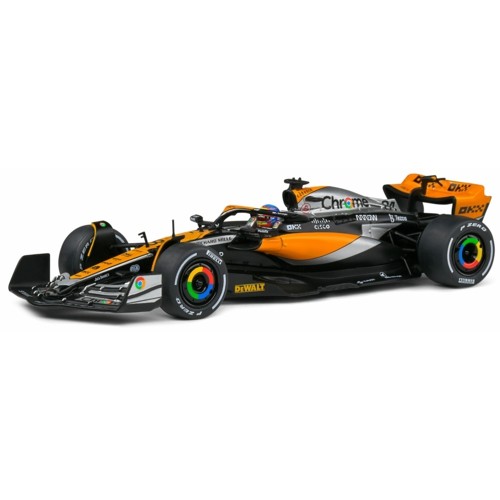 SOL4317802 - 1/43 MCLAREN MCL60 ORANGE O.PIASTRI GB GP 2023 GREAT BRITAIN GP 2023