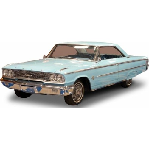 SUNH1469 - 1/18 FORD GALAXIE 500 XL HARDTOP GLACIER BLUE 1963