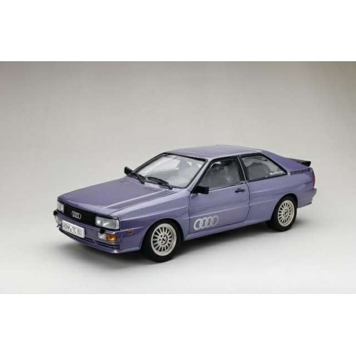 SUNH4163 - 1/18 AUDI QUATTRO METALLIC LILAC 1981