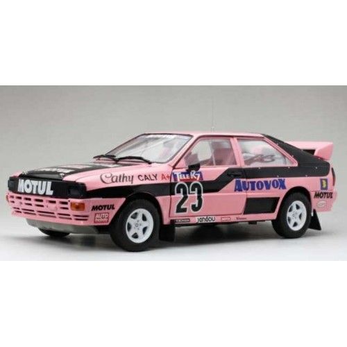 SUNH4251 - 1/18 AUDI QUATTRO A1 NO.23 RALLYCROSS EM FRANKREICH 1987 C.CALY