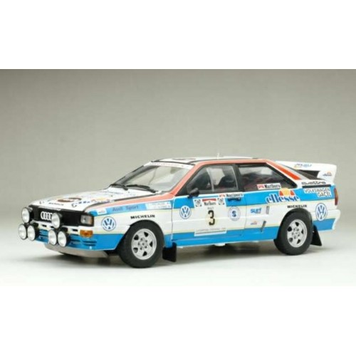 SUNH4254 - 1/18 AUDI QUATTRO A2 NO.3 JORGE RECALDE/JORGE DEL BUONO 3RD MARLBORO RALLY ARGENTINA YPF '84