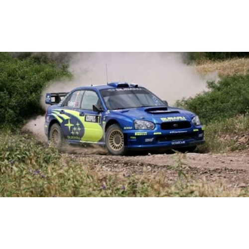 SUNH4369 - 1/18 SUBARU IMPREZA ACR04 WRC04 P.SOLBERG/MILLS WINNER 2004 ACROPOLIS RALLY