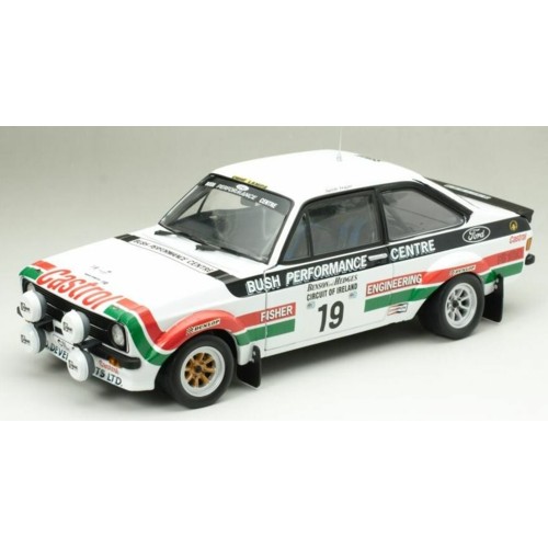 SUNH4663 - 1/18 FORD ESCORT RS1800  NO.19 BERTIE FISHER/ AUSTIN FRAZER 3RD CIRCUIT OF IRELAND 1979