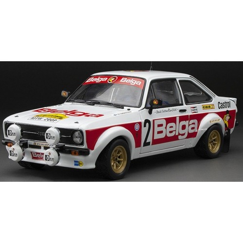 SUNH4860 - 1/18 FORD ESCORT RS1800 NO.2 H.MIKKOLA/A.HERTZ  RALLYE DU CONDROZ - BELGA - 1979