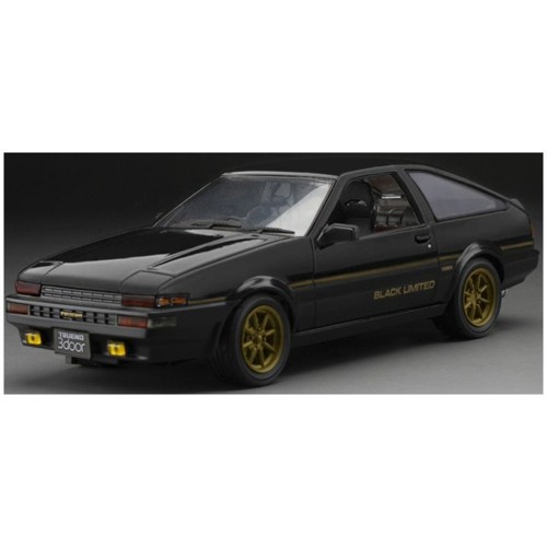 SUNH51005 - 1/24 TOYOTA SPRINTER TRUENO GT APEX (AE86) BLACK LIMITED