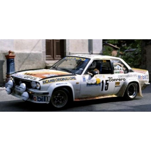 SUNH5376 - 1/18 OPEL ASCONA 400 RALLY INTERNAZIONALE DELLA LANA 1982 BIASION MIKI RUDY NO.15