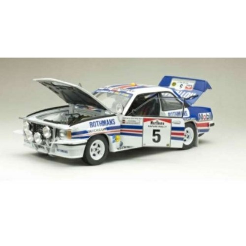 SUNH5378 - 1/18 OPEL ASCONA 400 NO.5 W.ROHRL/C.GEISTDORFER 2ND MARLBORO SAFARI RALLY 1982