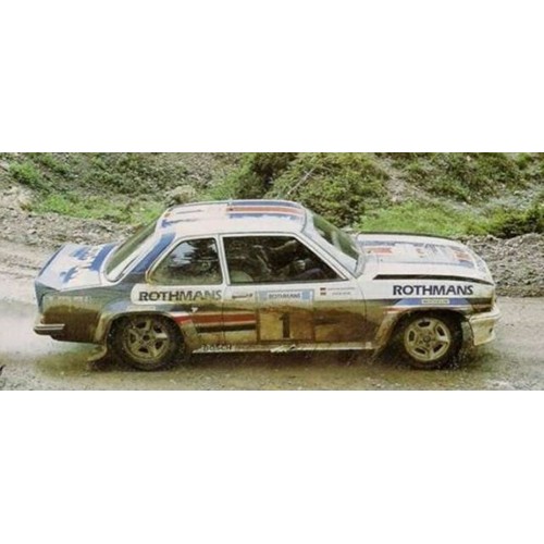 SUNH5379 - 1/18 OPEL ASCONA 400 ROTHMANS ACROPOLIS RALLY 1982 W.ROHRL/C.GEISTDORFER NO.1