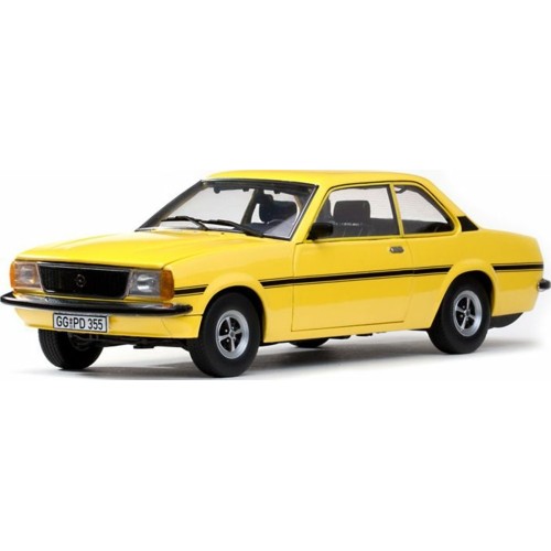 SUNH5384 - 1/18 OPEL ASCONA B SR SIGNAL YELLOW 1975