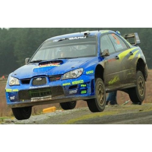 SUNH5580 - 1/18 SUBARU IMPREZA WRC06 NO.5 P.SOLBERG/P.MILLS 3RD WALES RALLY GB 2006