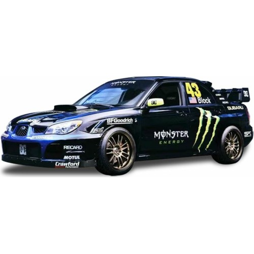 SUNH55582 - 1/18 SUBARU IMPREZA WRC06 KEN BLOCK GYMKHANNA 2008 LIMITED EDITION