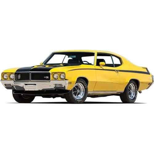 SUNH5702 - 1/18 BUICK GSX 1970 SATURN YELLOW