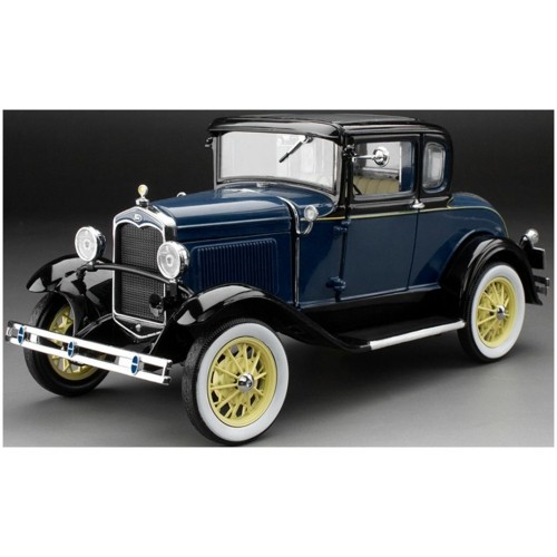 SUNH6211 - 1/18 FORD MODEL A COUPE RIVIERA BLUE 1931