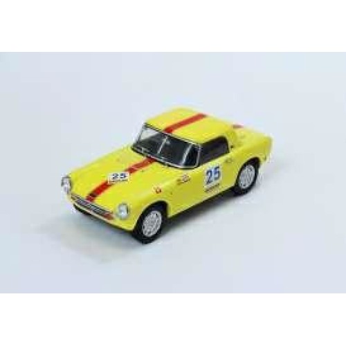 T9-1800193 - 1/18 1966 HONDA S800 CLOSED CONVERTIBLE RACING #25 DIECAST SEALED BODY SERIES