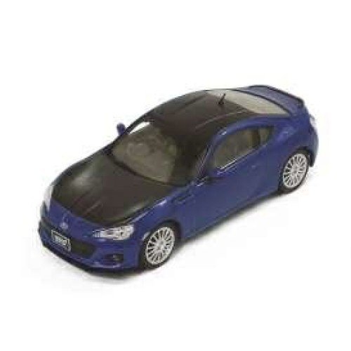 T9-P10022 - 1/43 2012 SUBARU BRZ STI TS TOKYO AUTOSALON BLUE WITH CARBON BONNET