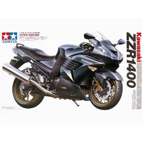 TAM14111 - 1/12 KAWASAKI ZZR 1400 (PLASTIC KIT)