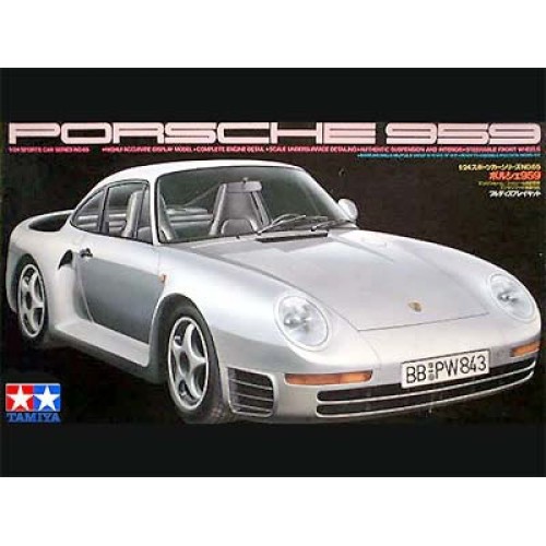 TAM24065 - 1/24 PORSCHE 959 (PLASTIC KIT)