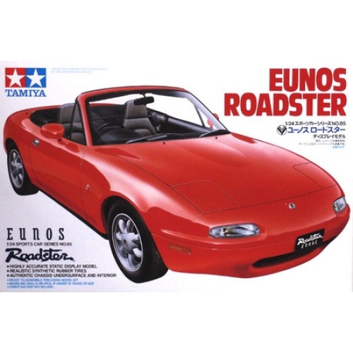 TAM24085 - 1/24 MAZDA EUNOS ROADSTER (PLASTIC KIT)