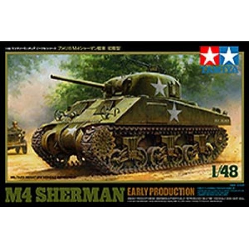 TAM32505 - 1/48 US M4 SHERMAN EARLY PROD (PLASTIC KIT)