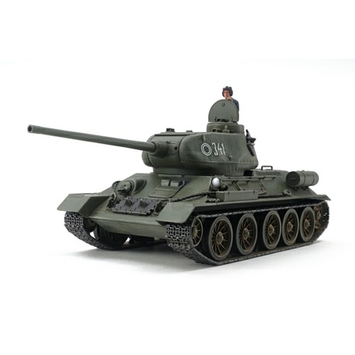 TAM32599 - 1/48 T-34-85 RUSSIAN MEDIUM TANK (PLASTIC KIT)