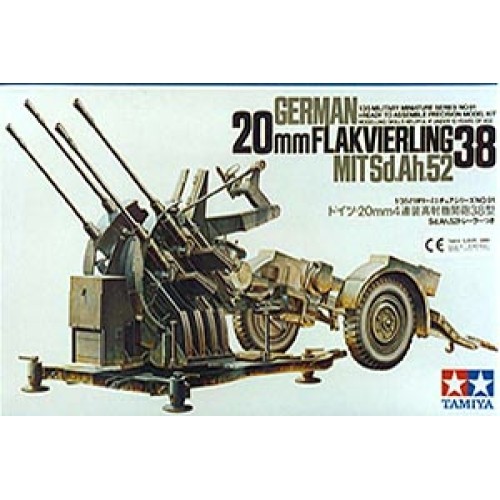 TAM35091 - 1/35 GERMAN 2CM FLAKVIERLING 38