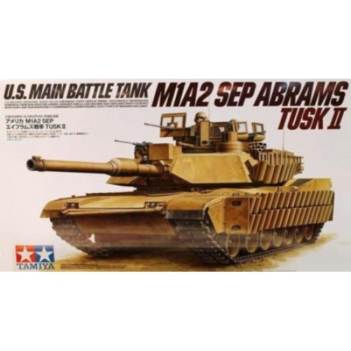 TAM35326 - 1/35 M1A2 SEP TUSK II (PLASTIC KIT)